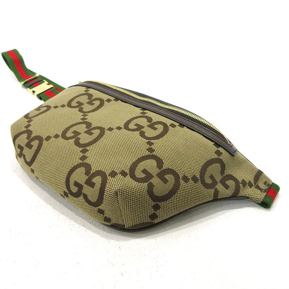 Gucci Jumbo GG Belt Bag Waist Body Brown - Picture 3 of 7